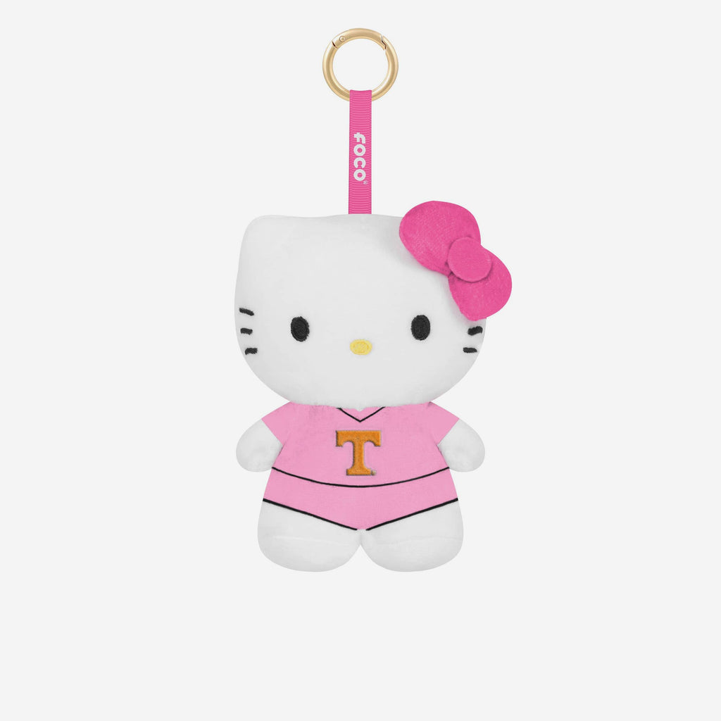 Tennessee Volunteers Plush Hello Kitty® Pink Bag Charm Keychain FOCO - FOCO.com