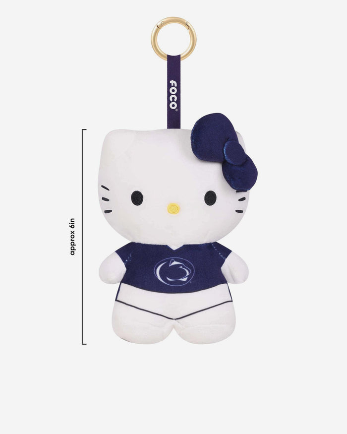 Penn State Nittany Lions Plush Hello Kitty® Bag Charm Keychain FOCO - FOCO.com