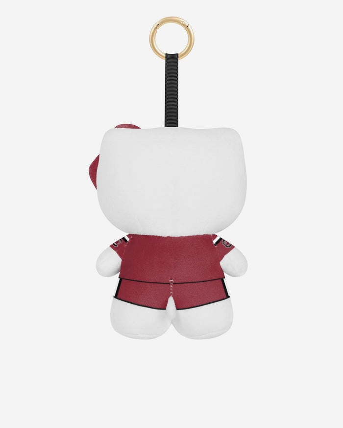 South Carolina Gamecocks Plush Hello Kitty® Bag Charm Keychain