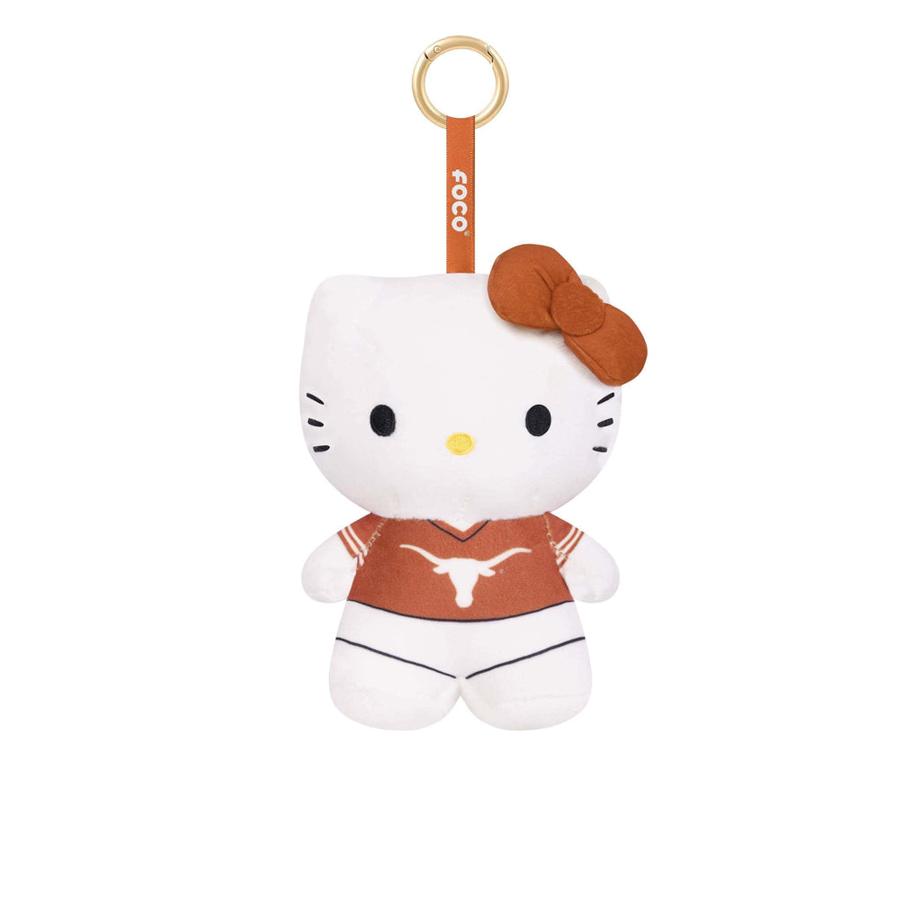 Texas Longhorns Plush Hello Kitty® Bag Charm Keychain