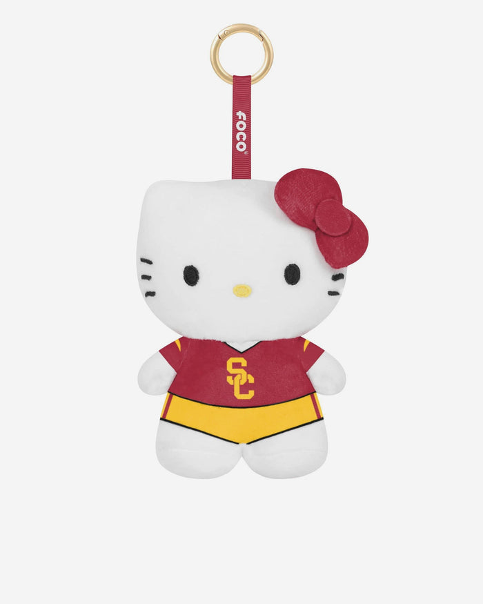 USC Trojans Plush Hello Kitty® Bag Charm Keychain FOCO - FOCO.com