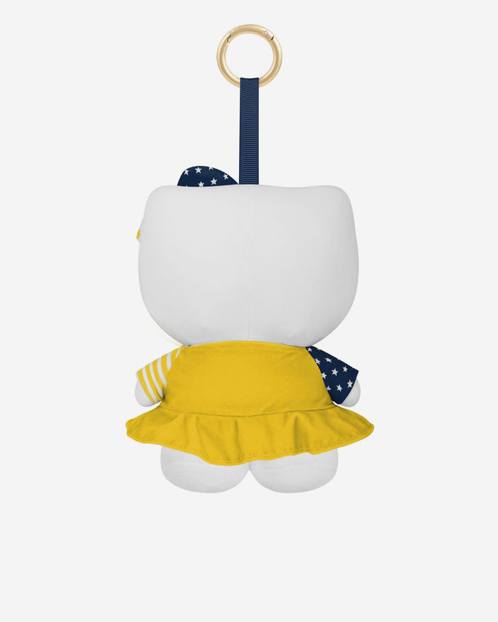 Michigan Wolverines Americana Plush Hello Kitty® Bag Charm Keychain FOCO - FOCO.com