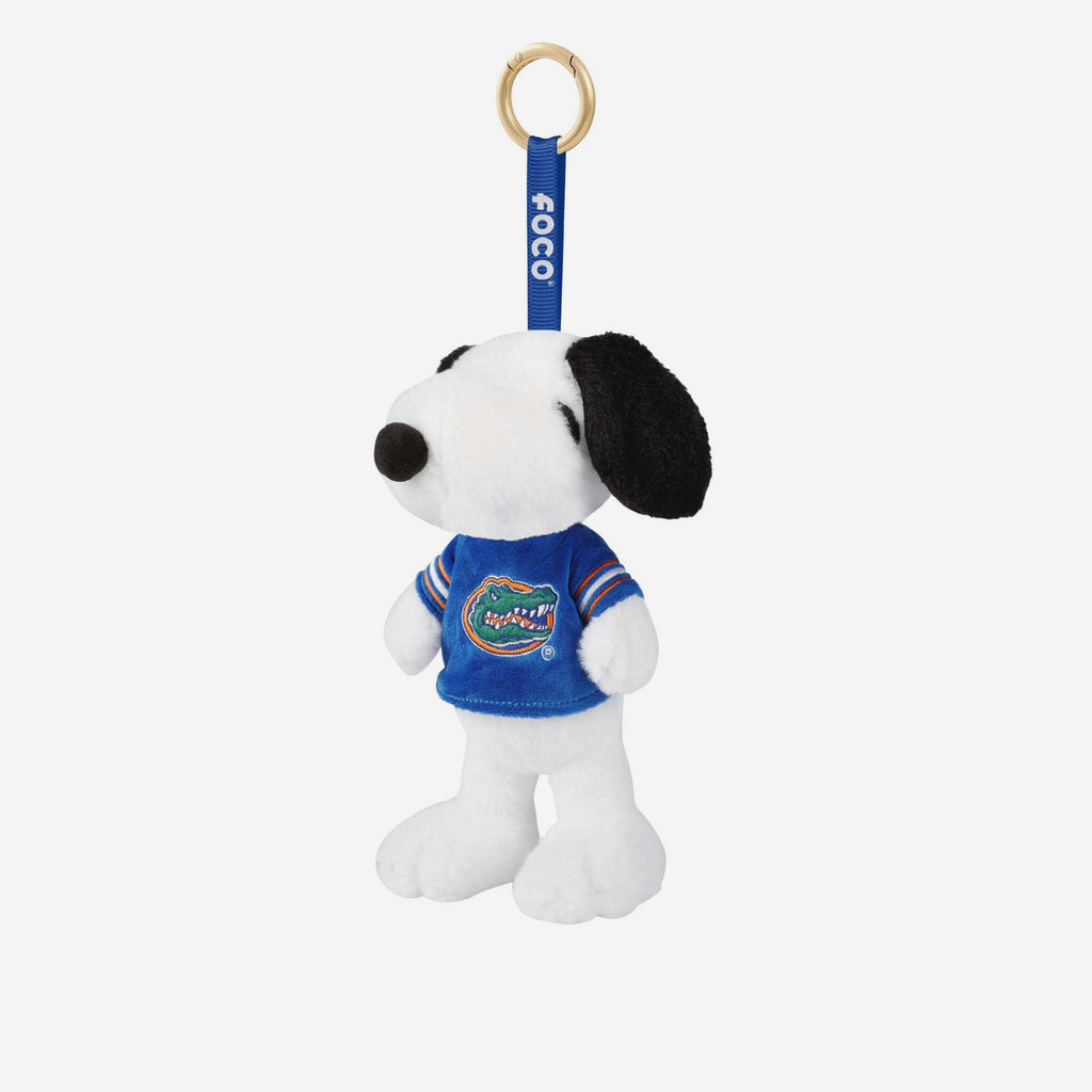 Florida Gators Plush Snoopy Peanuts Bag Charm Keychain FOCO - FOCO.com