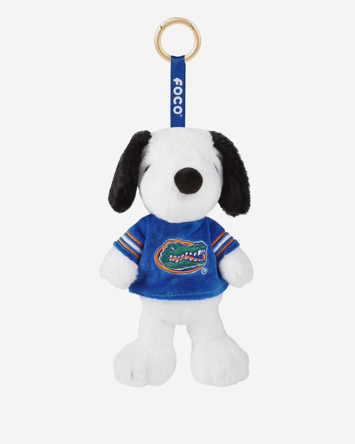 Florida Gators Plush Snoopy Peanuts Bag Charm Keychain FOCO - FOCO.com