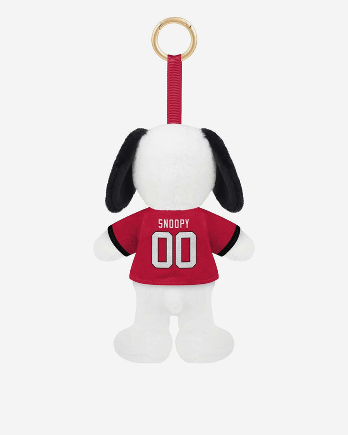 Georgia Bulldogs Plush Snoopy Peanuts Bag Charm Keychain FOCO - FOCO.com