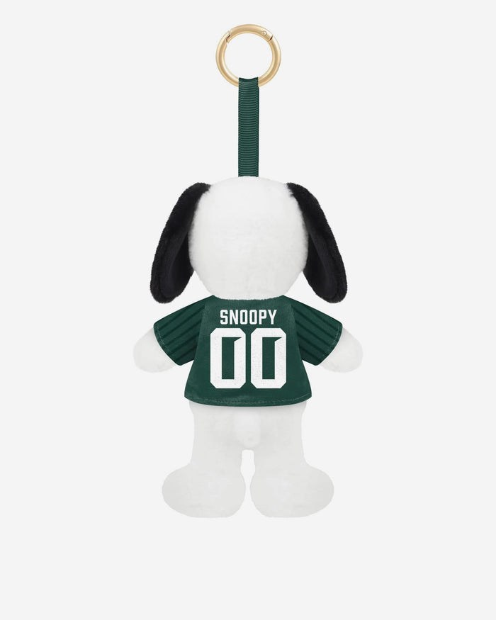 Michigan State Spartans Plush Snoopy Peanuts Bag Charm Keychain FOCO - FOCO.com