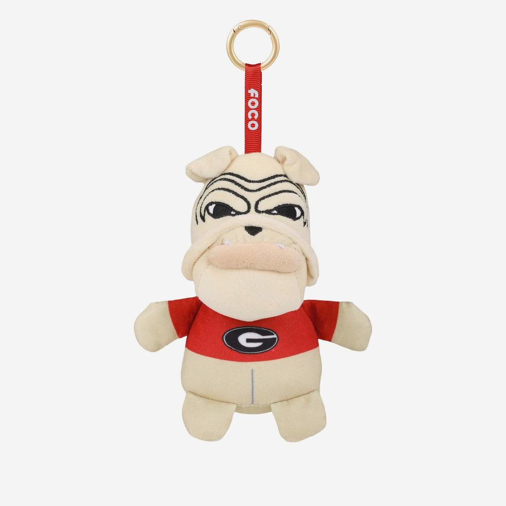 Georgia Bulldogs Plush Teamie Beanie Mascot Bag Charm Keychain FOCO - FOCO.com