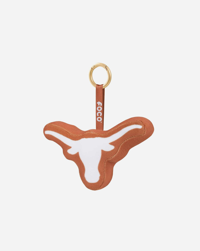 Texas Longhorns Plush Team Logo Bag Charm Keychain FOCO - FOCO.com