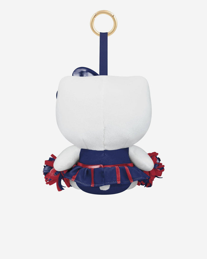 New York Giants Plush Hello Kitty® Cheer Outfit Bag Charm Keychain FOCO - FOCO.com