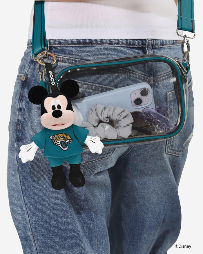 Jacksonville Jaguars Disney Mickey Mouse Clip-On Plush FOCO - FOCO.com