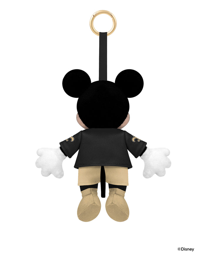 New Orleans Saints Disney Mickey Mouse Clip-On Plush FOCO - FOCO.com