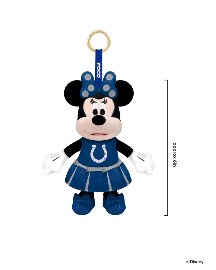 Indianapolis Colts Disney Minnie Mouse Clip-On Plush FOCO - FOCO.com
