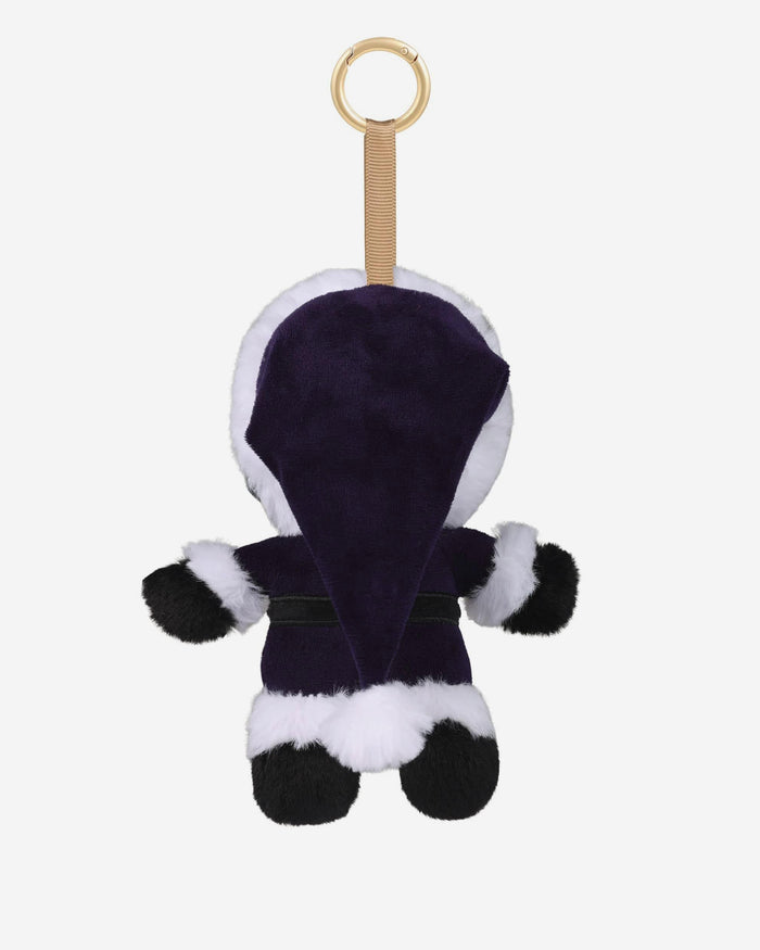 Baltimore Ravens Plush Mascot Santa Bag Charm Keychain FOCO - FOCO.com