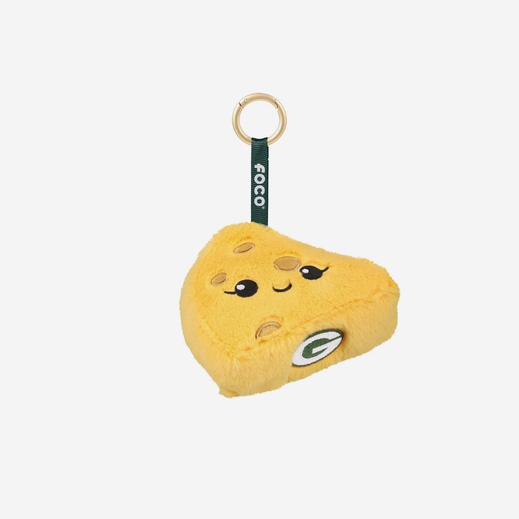 Green Bay Packers Plush Food Bag Charm Keychain FOCO - FOCO.com