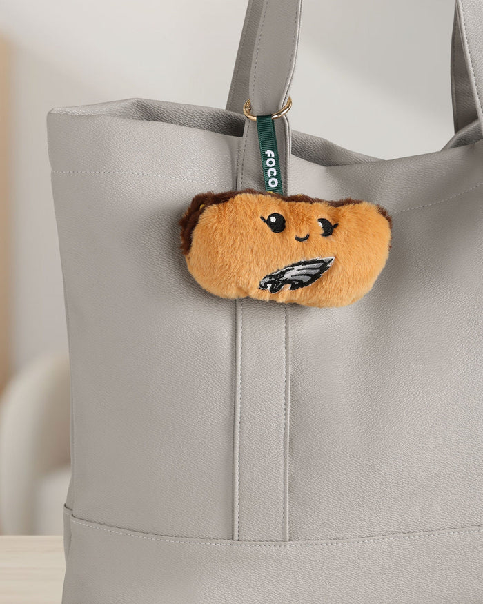Philadelphia Eagles Plush Food Bag Charm Keychain FOCO - FOCO.com
