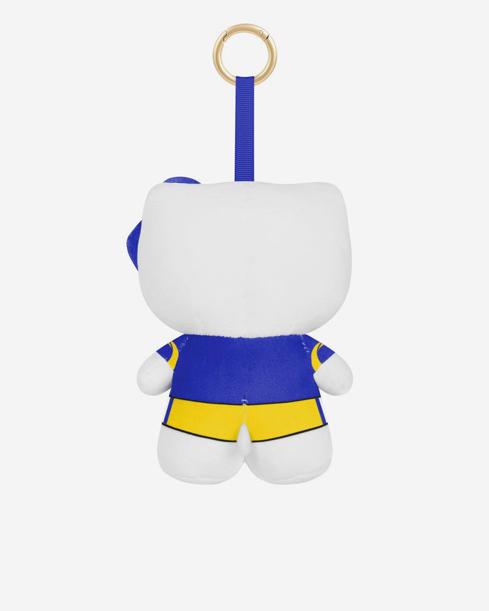 Los Angeles Rams Plush Hello Kitty® Bag Charm Keychain FOCO - FOCO.com