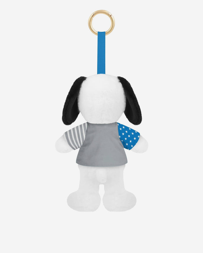 Detroit Lions Americana Plush Snoopy Peanuts Bag Charm Keychain FOCO - FOCO.com