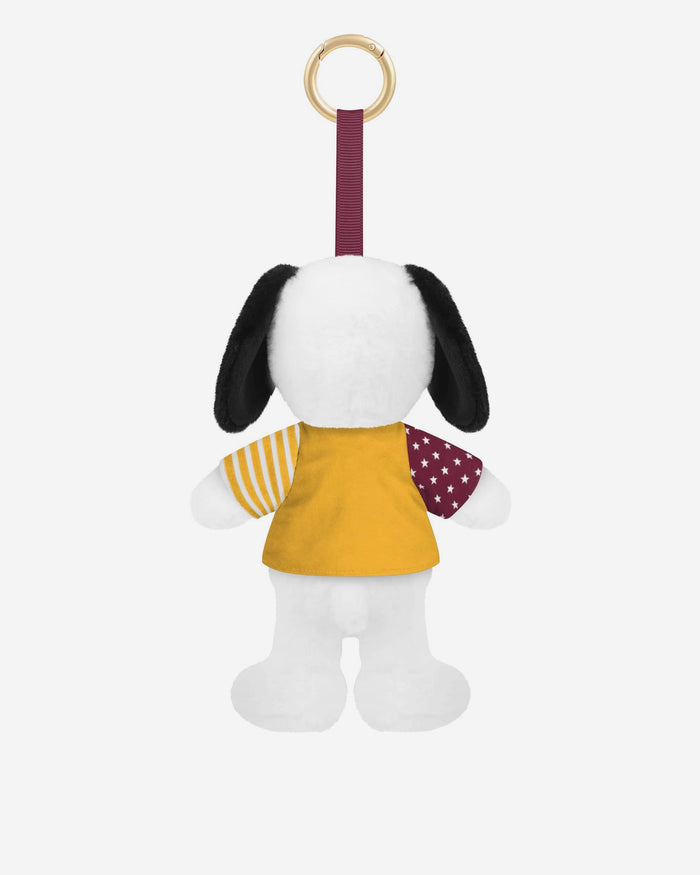 Washington Commanders Americana Plush Snoopy Peanuts Bag Charm Keychain FOCO - FOCO.com