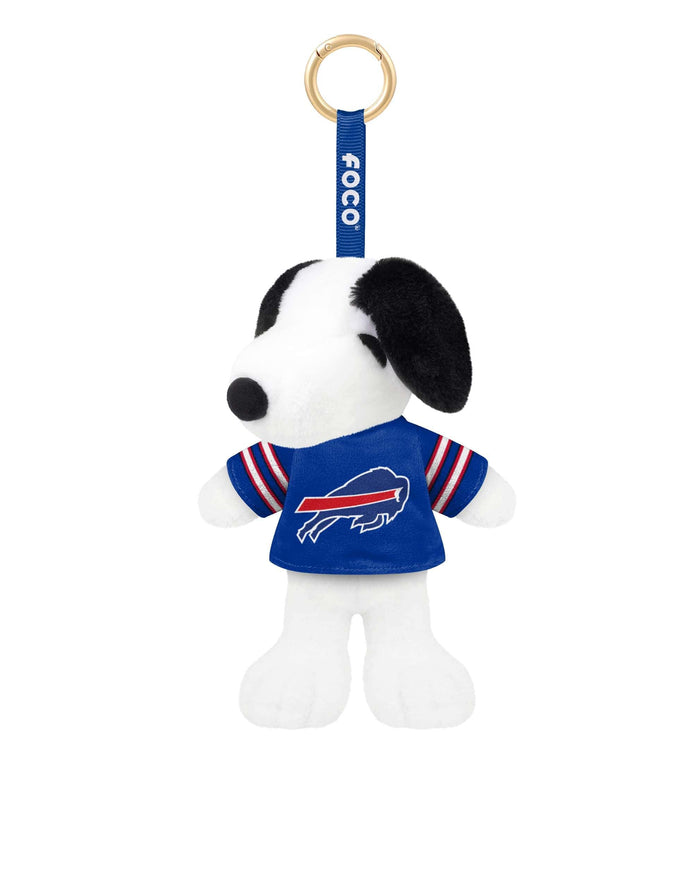 Buffalo Bills Plush Snoopy Peanuts Bag Charm Keychain