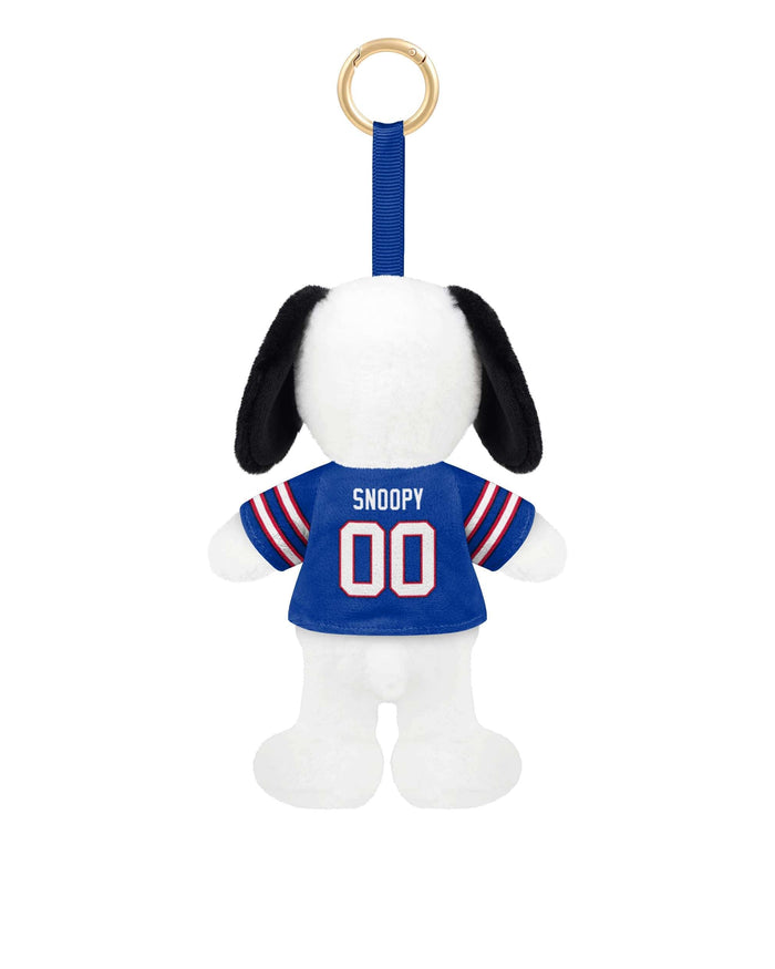 Buffalo Bills Plush Snoopy Peanuts Bag Charm Keychain