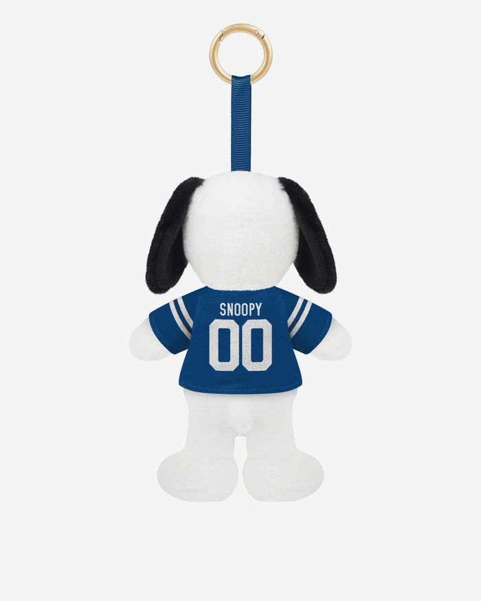 Indianapolis Colts Plush Snoopy Peanuts Bag Charm Keychain FOCO - FOCO.com