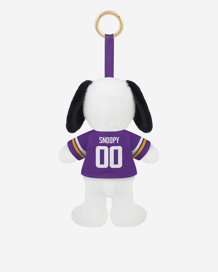 Minnesota Vikings Plush Snoopy Peanuts Bag Charm Keychain FOCO - FOCO.com
