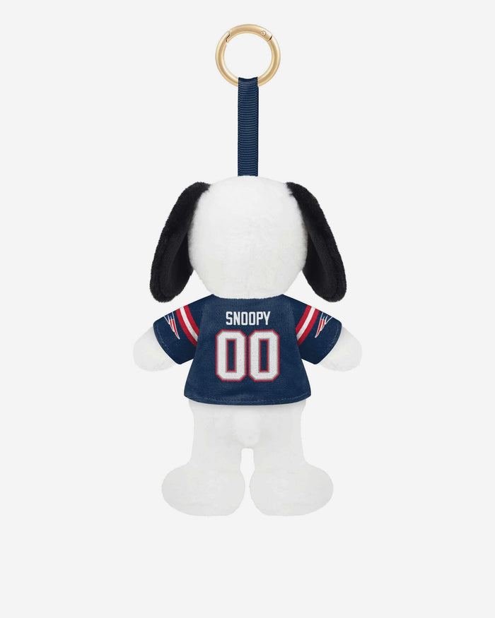 New England Patriots Plush Snoopy Peanuts Bag Charm Keychain FOCO - FOCO.com