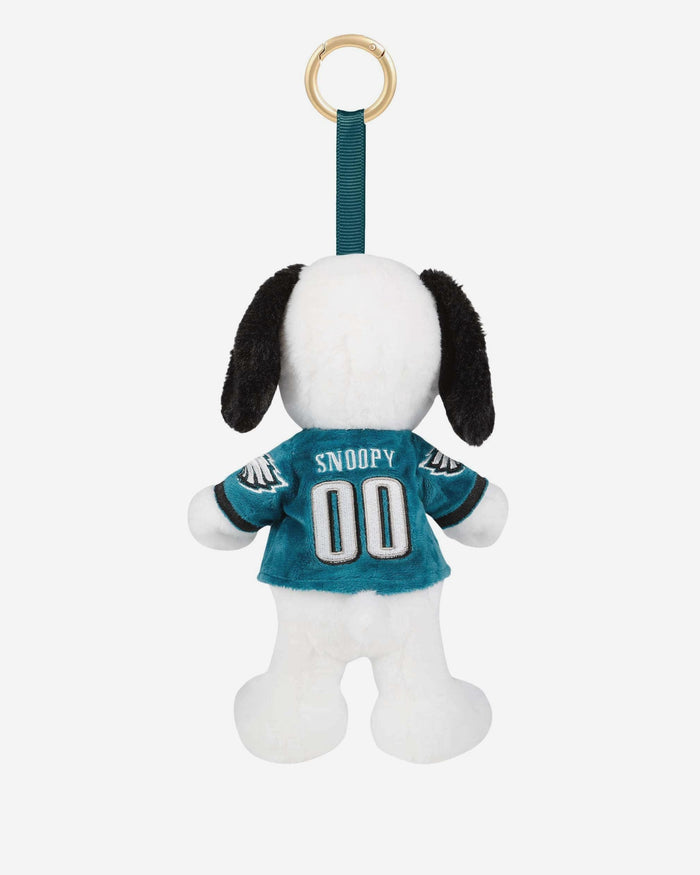 Philadelphia Eagles Plush Snoopy Peanuts Bag Charm Keychain FOCO - FOCO.com