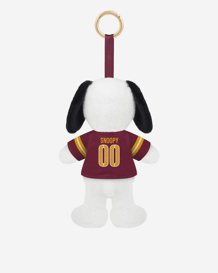 Washington Commanders Plush Snoopy Peanuts Bag Charm Keychain FOCO - FOCO.com