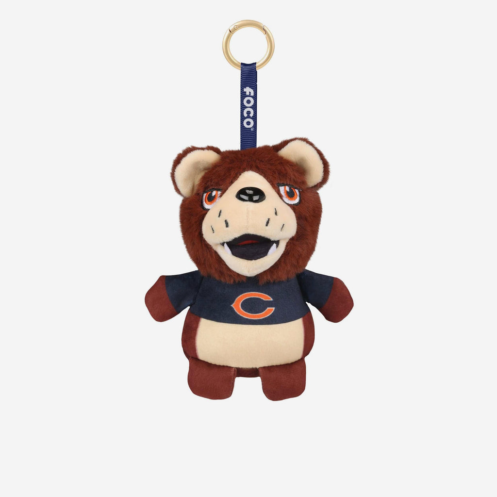 Chicago Bears Plush Teamie Beanie Mascot Bag Charm Keychain FOCO - FOCO.com