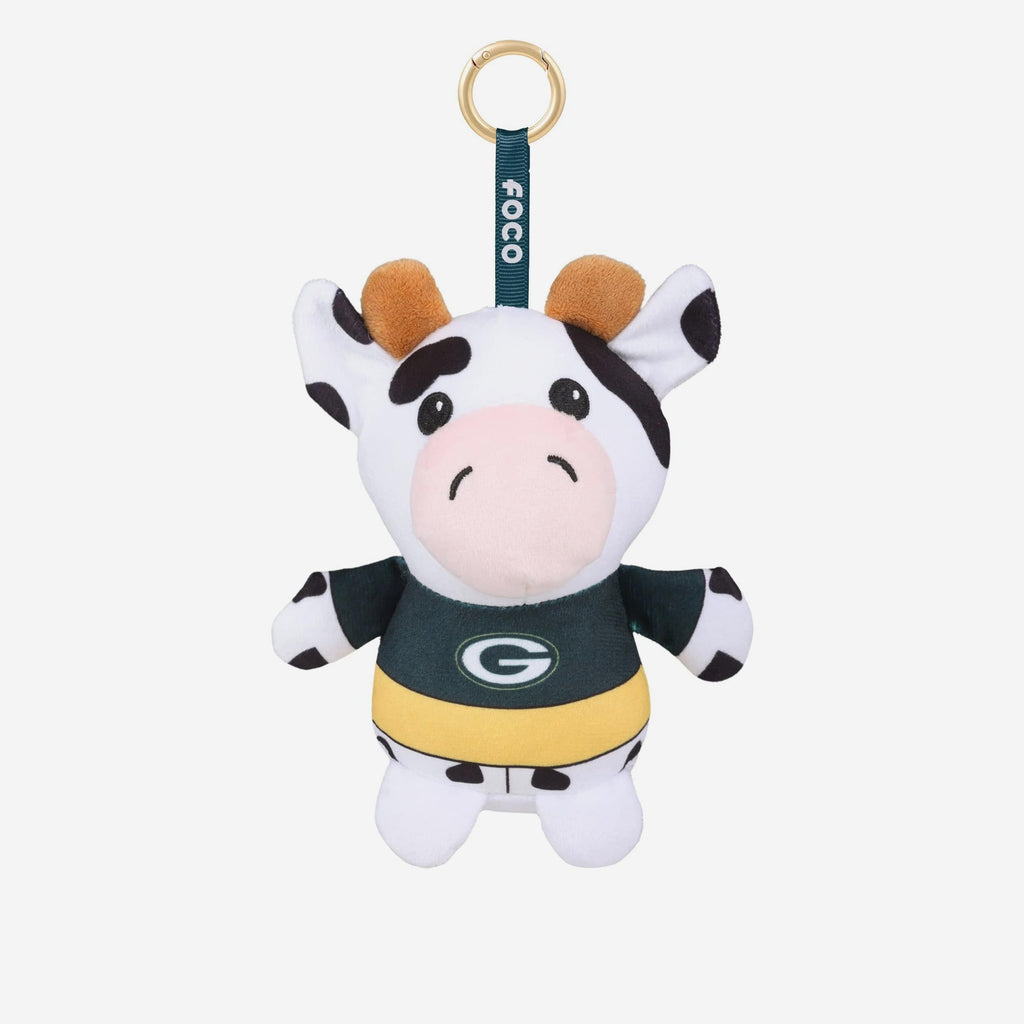 Green Bay Packers Plush Teamie Beanie Bag Charm Keychain FOCO - FOCO.com
