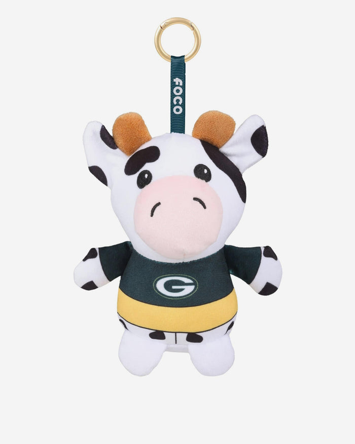 Green Bay Packers Plush Teamie Beanie Bag Charm Keychain FOCO - FOCO.com