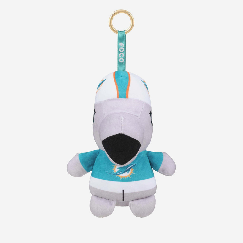 Miami Dolphins Plush Teamie Beanie Mascot Bag Charm Keychain FOCO - FOCO.com