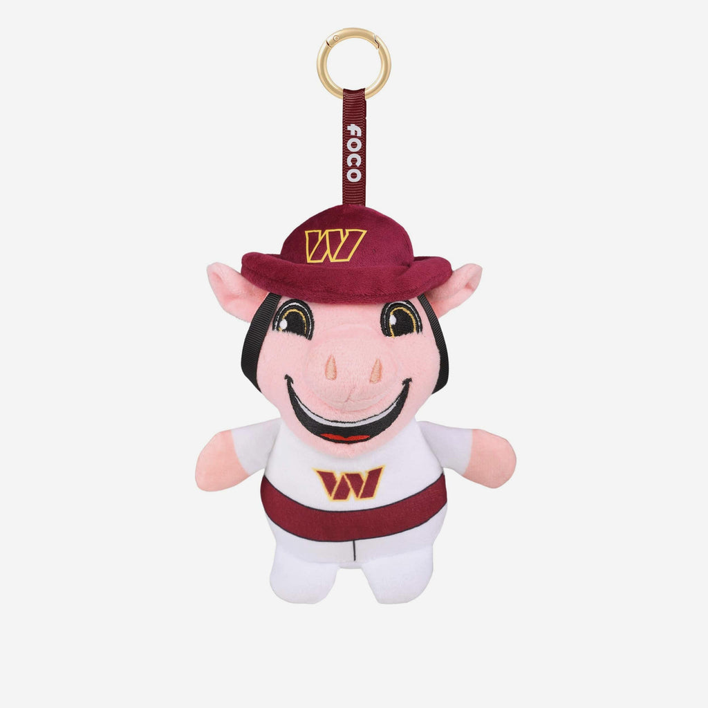 Washington Commanders Plush Teamie Beanie Mascot Bag Charm Keychain FOCO - FOCO.com