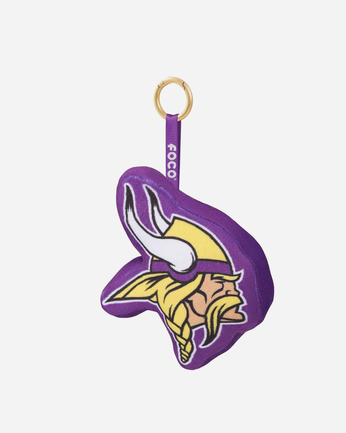 Minnesota Vikings Plush Team Logo Bag Charm Keychain FOCO - FOCO.com