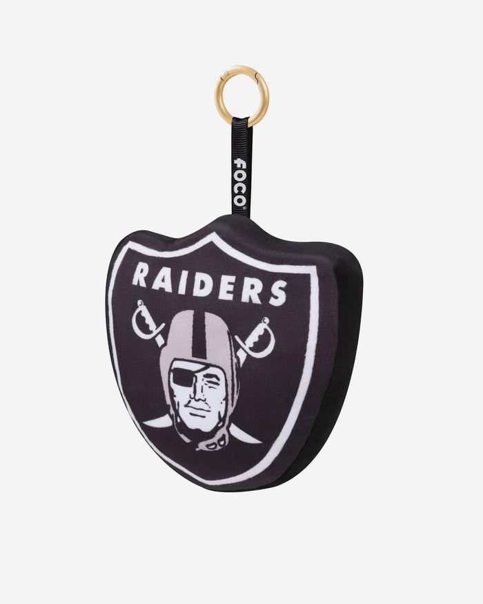 Las Vegas Raiders Plush Team Logo Bag Charm Keychain FOCO - FOCO.com