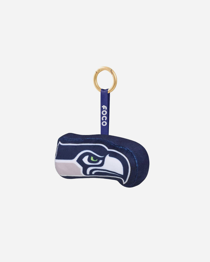 Seattle Seahawks Plush Team Logo Bag Charm Keychain FOCO - FOCO.com