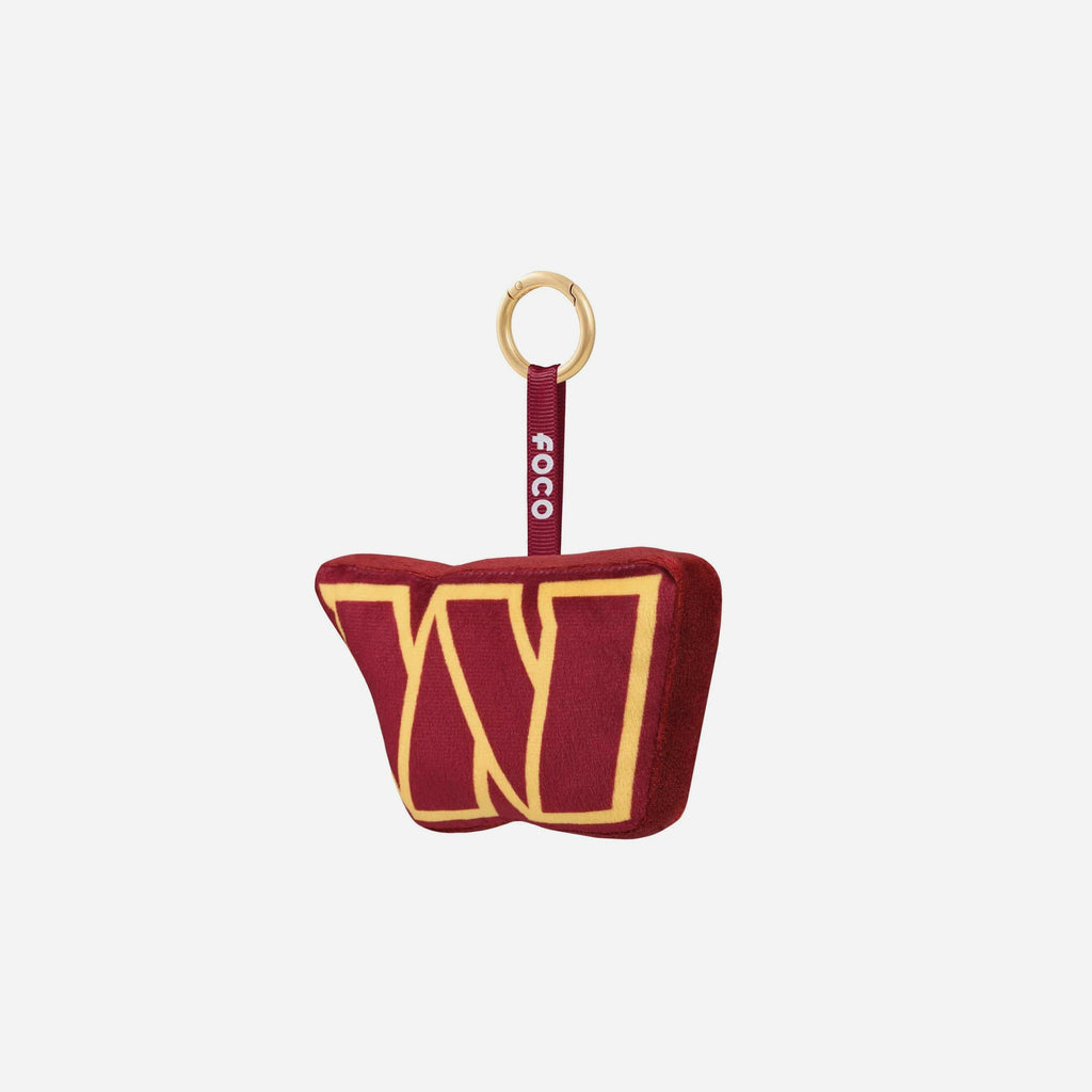 Washington Commanders Plush Team Logo Bag Charm Keychain FOCO