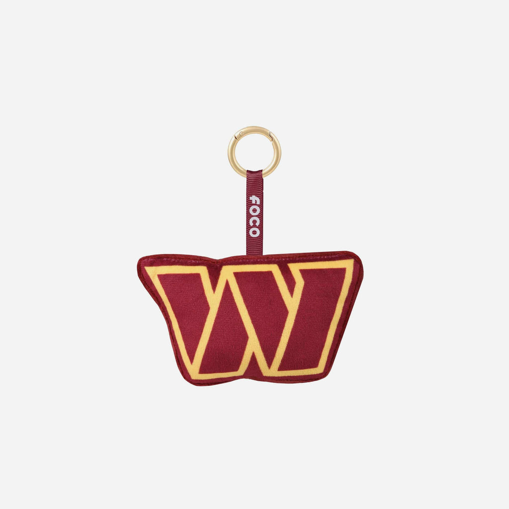Washington Commanders Plush Team Logo Bag Charm Keychain FOCO - FOCO.com