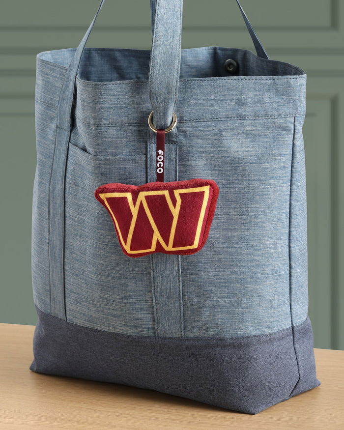 Washington Commanders Plush Team Logo Bag Charm Keychain FOCO - FOCO.com