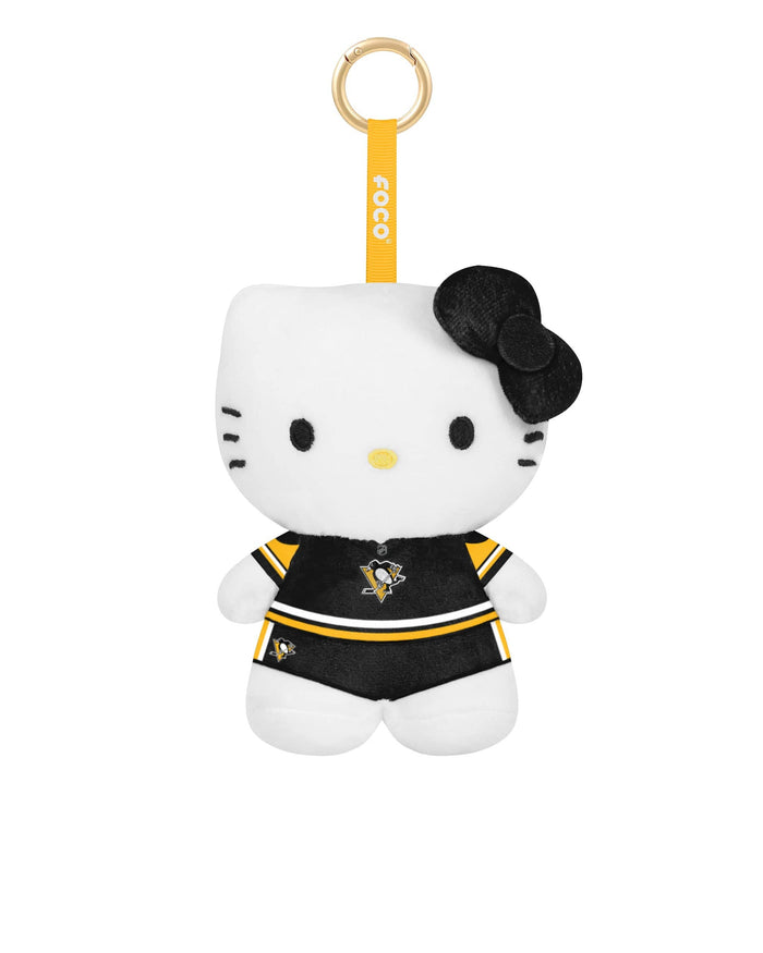 Pittsburgh Penguins Plush Hello Kitty® Bag Charm Keychain FOCO - FOCO.com