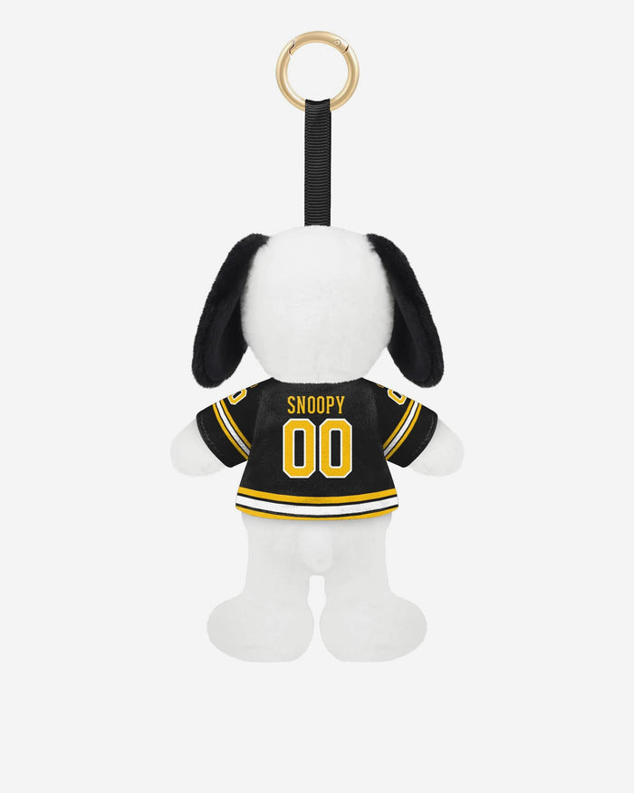 Boston Bruins Plush Snoopy Peanuts Bag Charm Keychain FOCO - FOCO.com