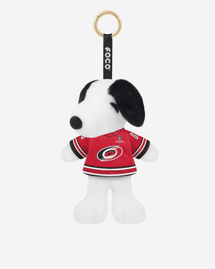Carolina Hurricanes 2026 Stanley Cup Champions Plush Snoopy Peanuts Keychain FOCO - FOCO.com