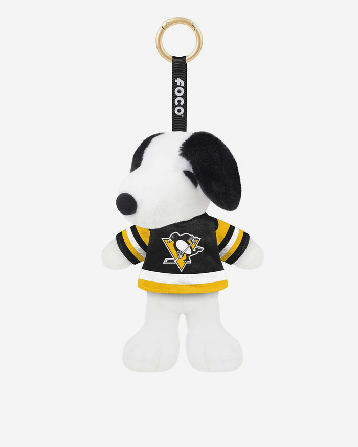 Pittsburgh Penguins Plush Snoopy Peanuts Bag Charm Keychain FOCO - FOCO.com