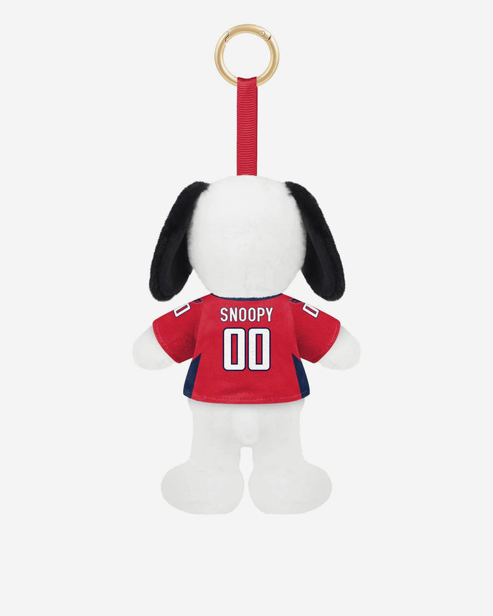 Washington Capitals Plush Snoopy Peanuts Bag Charm Keychain FOCO - FOCO.com
