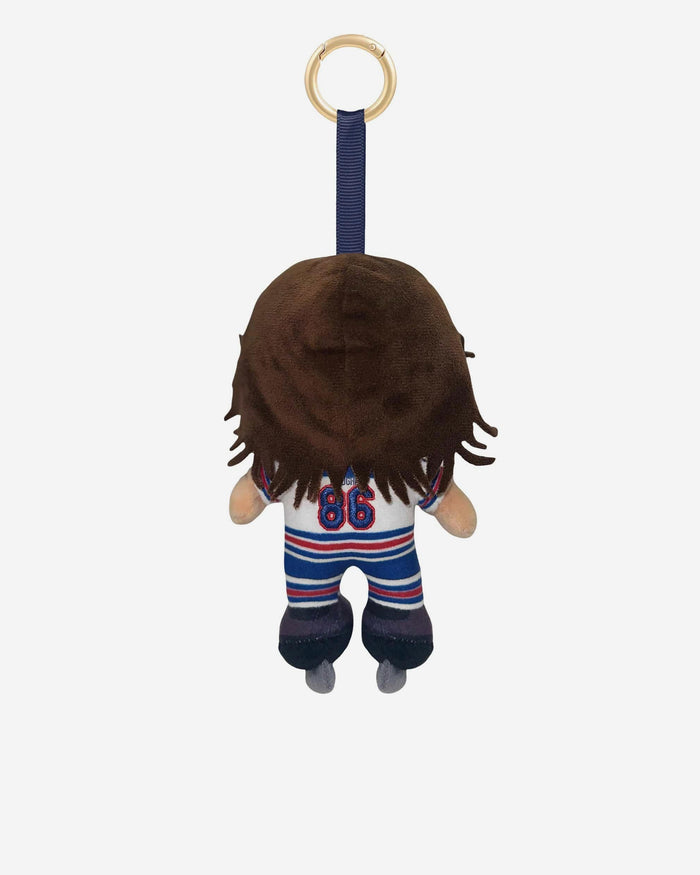 Jack Hughes Team USA Men's Hockey Plush Player Bag Charm Keychain FOCO - FOCO.com