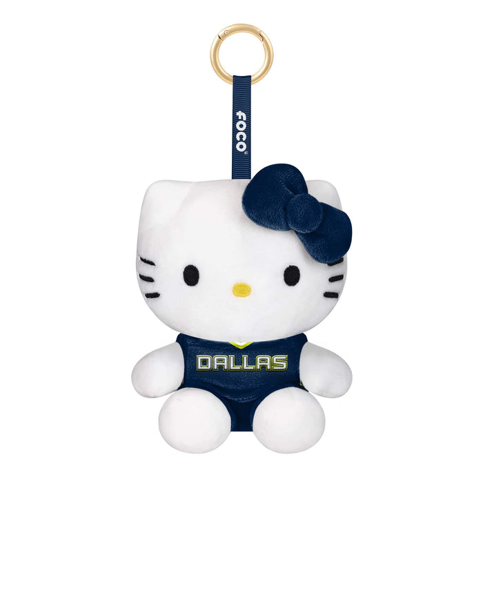 Dallas Wings Plush Hello Kitty® Bag Charm Keychain