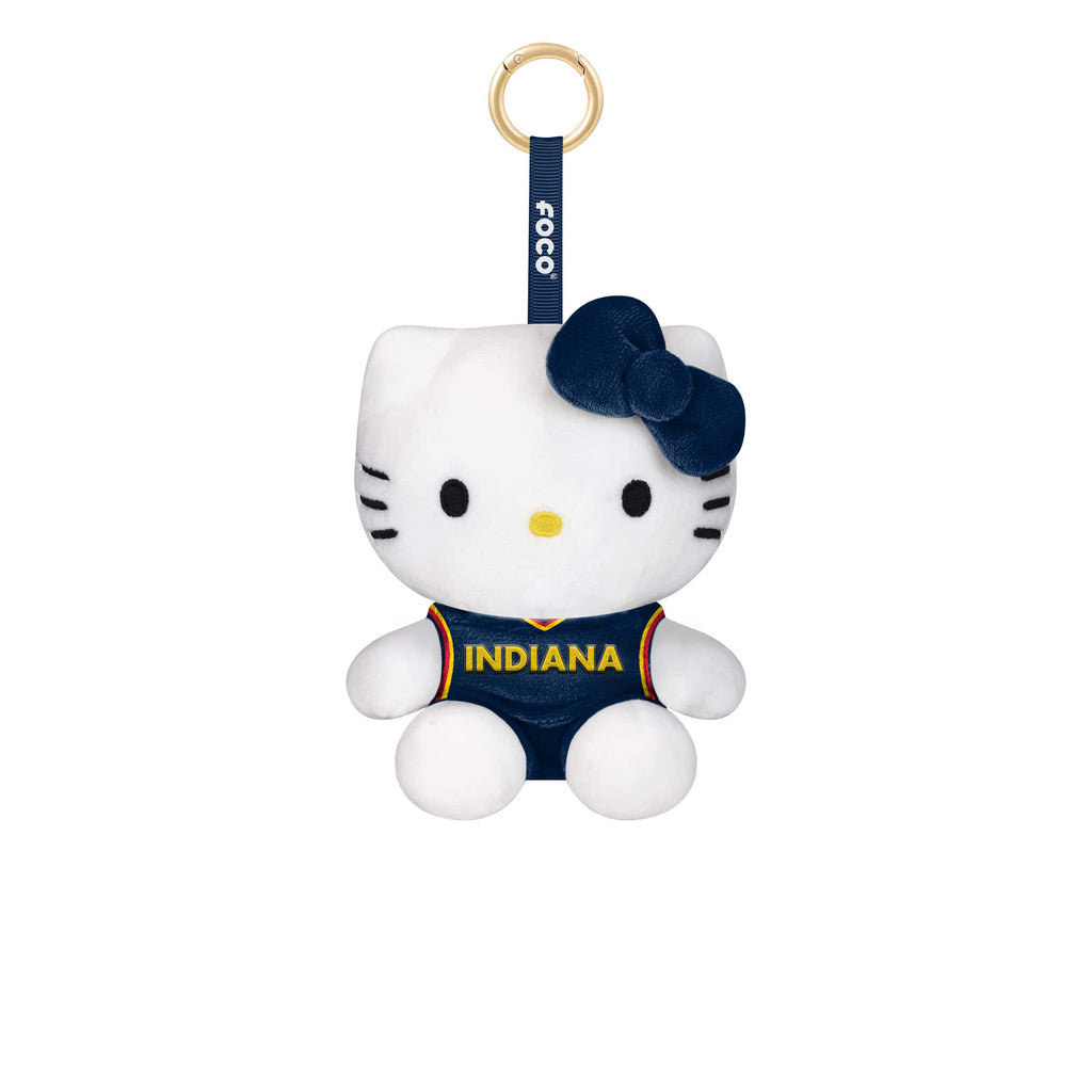 Indiana Fever Plush Hello Kitty® Bag Charm Keychain FOCO - FOCO.com