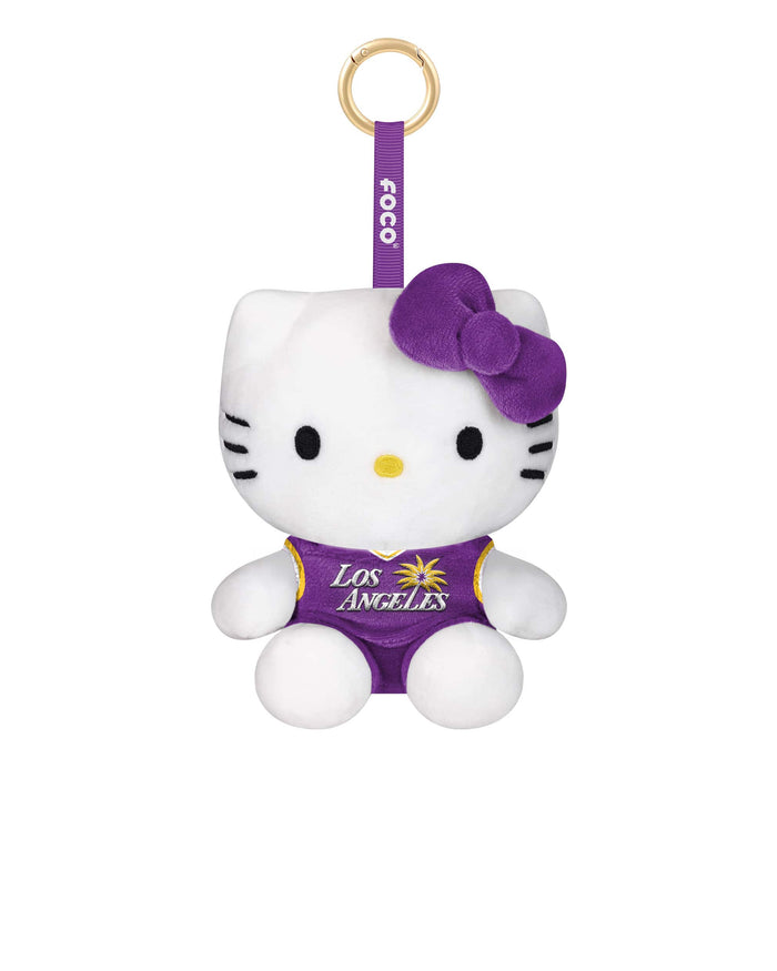Los Angeles Sparks Plush Hello Kitty® Bag Charm Keychain