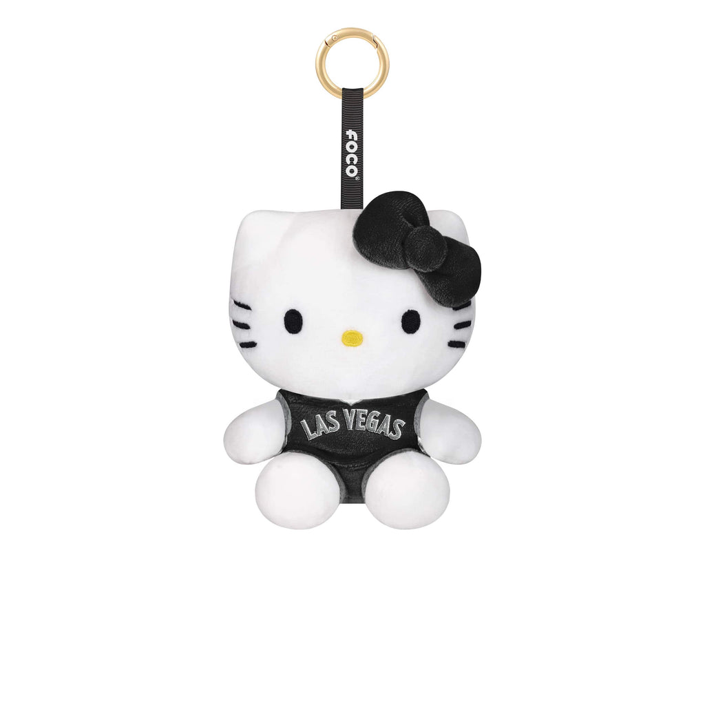 Las Vegas Aces Plush Hello Kitty® Bag Charm Keychain FOCO - FOCO.com
